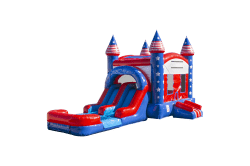 Red White and Blue Dual lane Combo