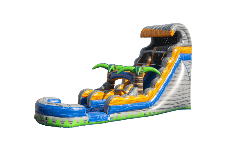 18 FT Infernal Cascade Single Lane (Inflated Pool)