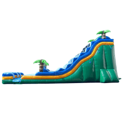 xsl wd24dblr gtm side 1.jpg 1770863786 24' Tropical Green Marble Dual lane Water Slide